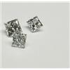 3 Pezzi Lotto Cvd Diamante 0.15 KT Laboratrio Cresciuta 2 MM If Purezza Square D
