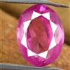 7.05 CT Ovale Naturale Padparadscha Zaffiro Rosa Loose Gemma Certificato B36570
