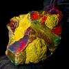 AK GEMS AND JEWELLERY Opale Nero Naturale Etiope Grezzo Opal 9.5 Ct 19x15 mm 1 Pz