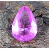 11.60 KT / 16 MM Naturale Pera Rosa Kunzite Gemma Certificato E18991 Nuovo Anno
