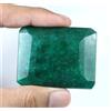 Gemma Naturale Smeraldo Brasiliano Taglio Rettangolare Ct 423.60 Nuovo