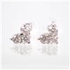 [Nuovo] Orecchini a cuore con diamanti PT900 0,1 ct, 0,1 ct [i2-3]