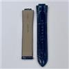 Cartier Ballon Bleu cinturino orologio alligatore blu marino KDAFYN76 18.5/16mm