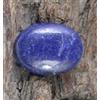 Lapis Lazuli Afghanistan Naturale Con Scaglie Dorate Ovale 76.50 Ct 32 mm T31707