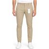 SCOTCH & SODA Pantaloni Uomo Thorne W32 L32 Beige Riga Super Slim Fit