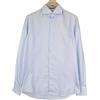 Suitsupply Uomo Camicia 41/16 a Righe Blu Formale Puro Cotone Try Su Extra Slim