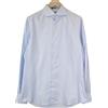 Suitsupply Camicia Uomo 42/16 1/2 Blu Formale Cotone Puro Extra Slim Stripes