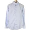 Suitsupply Camicia Uomo 37/14 1/2 Extra Slim Cotone Puro A Righe Blu Classico