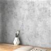 LACHEERY Carta da Parati Cemento Grigio Industriale Carta Parati Adesiva Cameretta 40cm x 200cm Pellicola Adesiva per Mobili Effetto Cemento Tappezzeria Muro Decorazione per Cucina Soggiorno