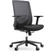Yaasa Chair Lite - Sedia da ufficio | nero - premium