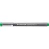 STAEDTLER Pigment Liner, verde, larghezza linea 0,3 mm, inchiostro pigmentato per documenti, punta lunga in metallo, lunga durata, 10 fineliner in scatola di cartone, 308 03-5