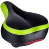 TONBUX Sella per Bicicletta Comoda, Sella Bici Comoda in Gel Ergonomico Impermeabile,Uomo Donna Sella Bici con Riflettenti per Bici da Strada, Mountain Bike, City Bike
