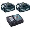 Makita 197624-2 Kit energy batterie 5,0 Ah 18v e caricabatterie