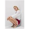 Intimissimi Pantaloncino In Seta Con Pizzo A Contrasto Rosa