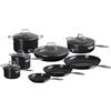 Le Creuset Essential Set Pentole e Padelle Antiaderenti Con Rivestimento In Ceramica Set 8 Pz
