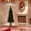 EDG Albero di Natale Pino Slim - 180 cm Verde PVC