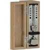 Wittner Metronomo Taktell Super-Mini Serie 880.2 - Custodia in legno massello - Senza campana - Rovere opaco - Meccanico a carica - Non sono necessarie batterie - Made in Germany