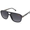 Carrera Carrera 279/S 2M2/9O | Occhiali da Sole Graduati o Non Graduati | Prova Online | Unisex | Plastica | Pilot | Nero | Adrialenti