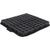 Generic 2 piastre per waffle in silicone per friggitrice ad aria Cosori da 6,2 l, stampi antiaderenti per waffle da 4 quadrati, accessori per NA229 NA230 AF181 AF141, lavabili in lavastoviglie (nero)