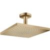 hansgrohe Raindance E Soffione doccia 300 1 getto con connessione soffitto, bronzo satinato, 26250140