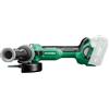 HiKOKI Smerigliatrice angolare a batteria G1813DA (18 V, 125 mm, brushless, soft start, accessori)