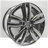 MINI JCW F54 F55 Cerchio 17" Nero 7J 5 Fori 10 Razze 6866366 Originale X1
