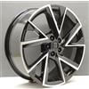 Škoda Rim A Doppio Taglio Nero OEM 657601025G Originale SKODA KAMIQ 18" 7J X1