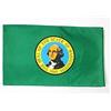 AZ FLAG Bandiera Washington 150x90 cm Poliestere Leggero 2 Occhielli | Uso interno bandiera decorativa dello stato americano di Washington doppie cuciture e bordi rinforzati