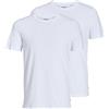 JACK & JONES T-Shirt 2-Pack Plain O-Neck T-Shirt | Vestibilità regolare, tinta unita, maniche corte, casual, temperatura massima 40 °C