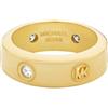 Michael Kors anelli a fascia da Donna in ottone