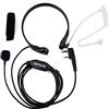 Retevis Gola Microfono per Walkie Talkie 2 Pin Cuffia Auricolare Compatibile con Ricetrasmettitore RT24 RT622 RT27 RT617 RT618 RT619 Baofeng UV-5R BF-888S Kenwood Wouxun TYT HYT(1 pezzo)