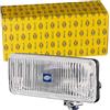 HELLA 1NB 005 860-331 Alogeno-Fendinebbia, Comet 450, 12V, rettangolare, Montaggio, esterno/Montaggio, interno, Lente diffusore cristallina, colore diffusore luce bianco, Dx/Sx