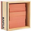 KAPLA C40 Rose 40er QUADRATE, dischi in legno rosa