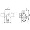 Wago 855-5001/400-000 Trasformatore di corrente di conversione in cavo 400A/1A 0,5
