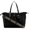 GUESS Follie - Borsa larga unisex, 39,1 cm, colore: nero, Nero, Large Tote - 15.5 Inches