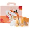 Sanctuary Spa Signature Perfect Pamper - Set regalo per donne, gel doccia, galleggiante da bagno, scrub per il corpo, lozione per il corpo, crema per le mani e spugna per il corpo, collezione di lusso