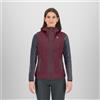 Karpos Gilet MOIAZZA RETRO HOODIE Donna - CRIMSON SMOKED