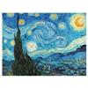 Posterlounge Notte stellata, 1889 Poster | 70 x 50 cm di Vincent van Gogh Blu Quadri Decorazione per pareti