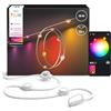 Philips Hue Festavia, Strisce LED smart con 32 luci | Luci decorative esterno, Dimmerabili, Controllo da app Hue, Compatibile con Alexa e Apple Home, Smart Home