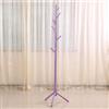 RHYDM Appendiabiti in Legno, Appendiabiti da Piano, Stand con 8 Ganci Appendiabiti da Terra, Ingresso, Corridoio, Camera da Letto, Ufficio per Vestiti, Berretto, Sciarpe, Viola