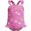 Speedo Frill Thinstrap One Piece Costume da Bagno Bambine e Ragazze