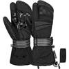 Reusch Lobster - Guanti da snowboard per uomo e donna, caldi e impermeabili | Sweeber III R-TEX XT Lobster - Guanti invernali di alta qualità per snowboard e piste, taglia 6,5-11