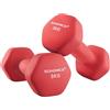 SONGMICS Set di 2 manubri esagonali con rivestimento in neoprene, per allenamento, fitness, casa