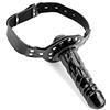 Pipedream Fetish Fantasy Series Deluxe Ball Gag with Dildo Black 13 cm