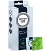 MISTER SIZE - Pure Feel Profilattici Lubrificanti (Extra Sottili, Extra Lubrificati) / Taglia Individuale 47 mm a un Pacco da 10 - Preservativi Sottili 100% Lattice Naturale