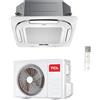Tcl CONDIZIONATORE TCL CASSETTA 4 VIE COMPACT 18000 BTU WI-FI MONOSPLIT INVERTER R32 MN18SS3 A++