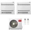 Tcl CONDIZIONATORE TCL DUAL SPLIT CONSOLE A PAVIMENTO 9000+9000 BTU WIFI INVERTER MT1821 A++
