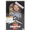 Mezco Statuetta ufficiale CHILD'S PLAY talking CHUCKY Mezco 38 cm bambola parlante!