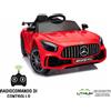 TEOREMA MERCEDES 12V GTR AMG LITHIUM ROSSA AUTO ELETTRICA