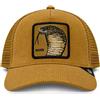 GOORIN BROS BASEBALL CAP BOSS IN VELLUTO OCRA